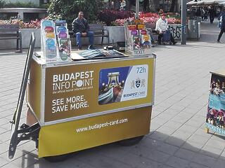 Pályázati felhívás Budapestinfo Point közterületi turisztikai információs pultok üzemeltetésére