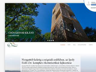 Fejlesztések és új weboldal az Ipoly Erdő Zrt.-nél