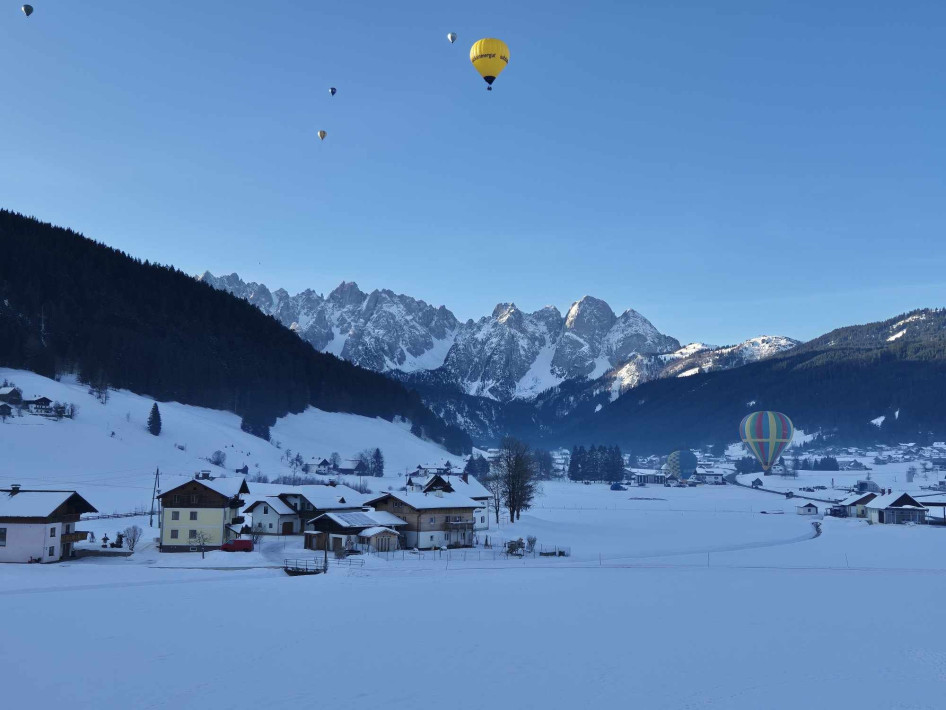 Reggeli edzés a hőlégballon fesztiválon