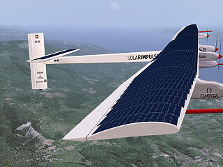 Első nemzetközi útjára indult a svájci napelemes repülő