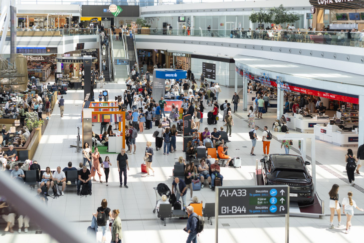 Forrás: Budapest Airport