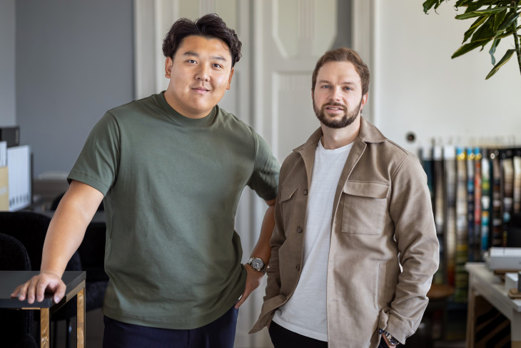 Dala Soma (j) és Harry Xiao (b), a két cégalapító / Forrás: Westwood
