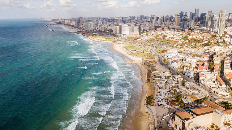 Tel-Aviv tengerpartja