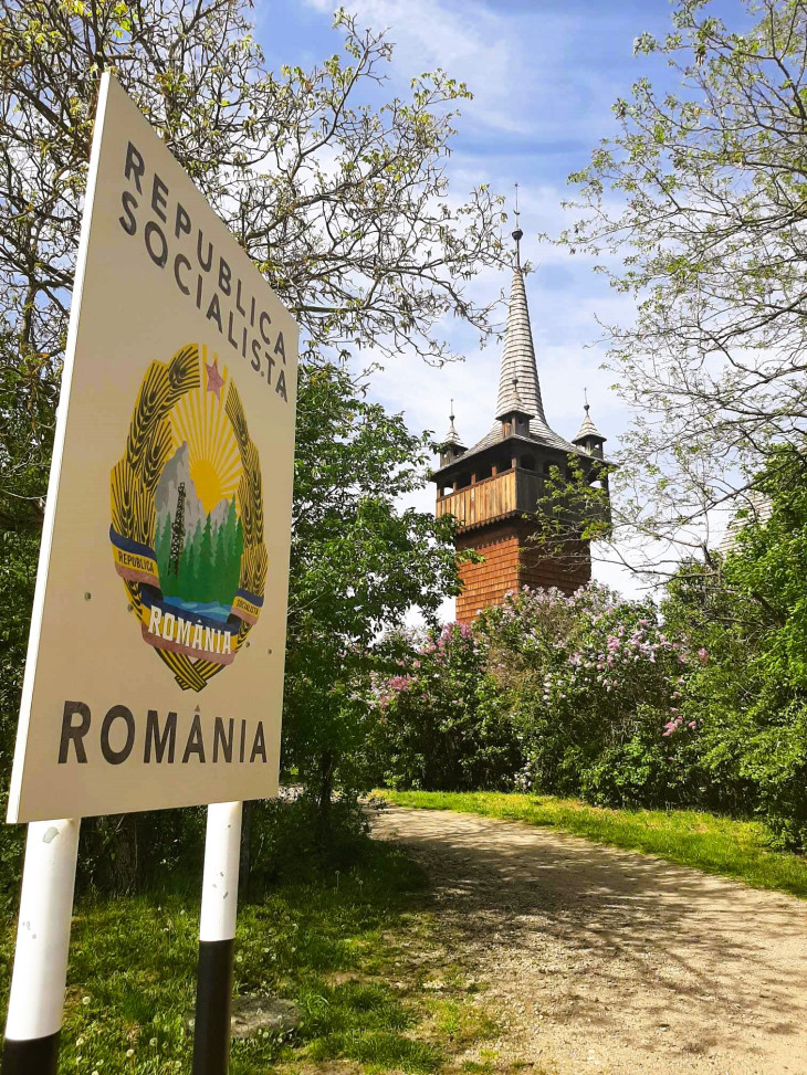 A magyar-román határ a szentendrei skanzenben