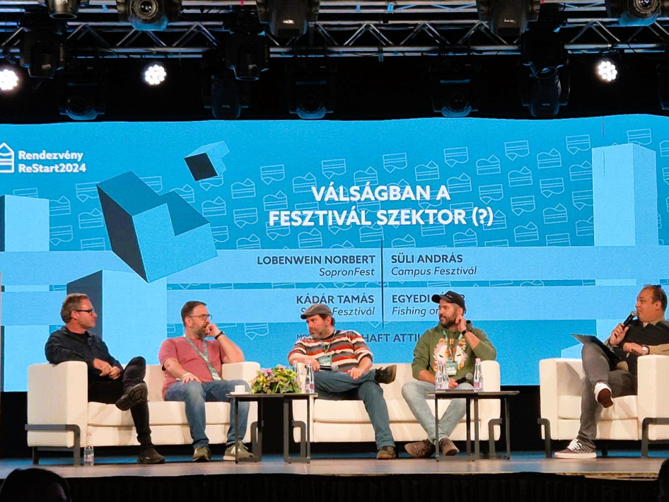 Lobenwein Norbert, Kádár Tamás, Süli András, Egyedi Péter és Ernhaft Attila, moderátor