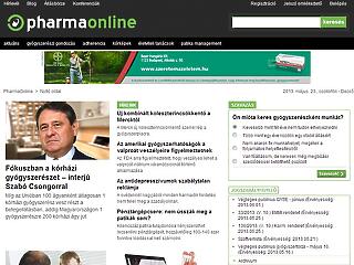 Elindult a PharmaOnline.hu