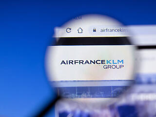 Komoly visszaesés az Air France-KLM-nél