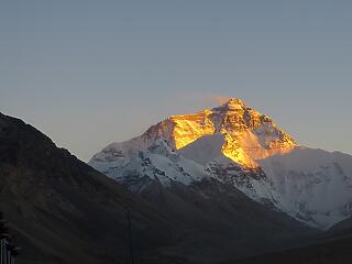 Bajban az Everest Déli-nyereg gleccsere