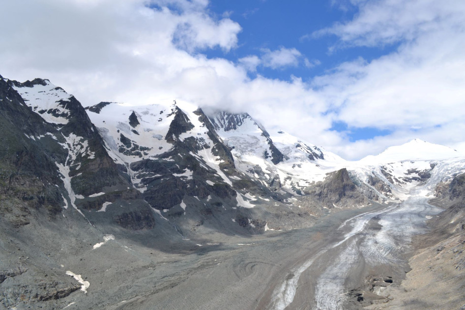 Hohe Tauern gleccser Ausztriában
