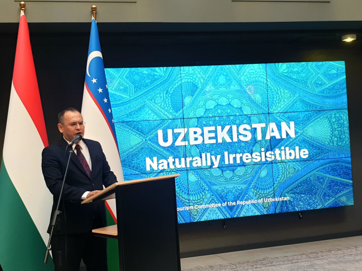 Oybek Shakhavdinov, Üzbegisztán magyarországi nagykövete / Fotó: a szerző