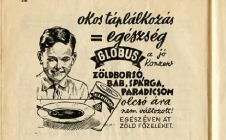 Globus-plakát 1939-ből / Forrás: Globus