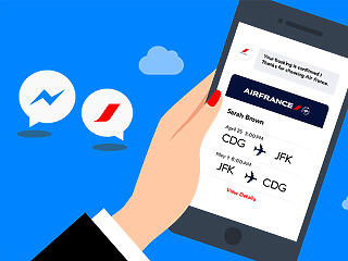 Mostantól Messengeren is megkaphatják a beszállókártyájukat az Air France utasai