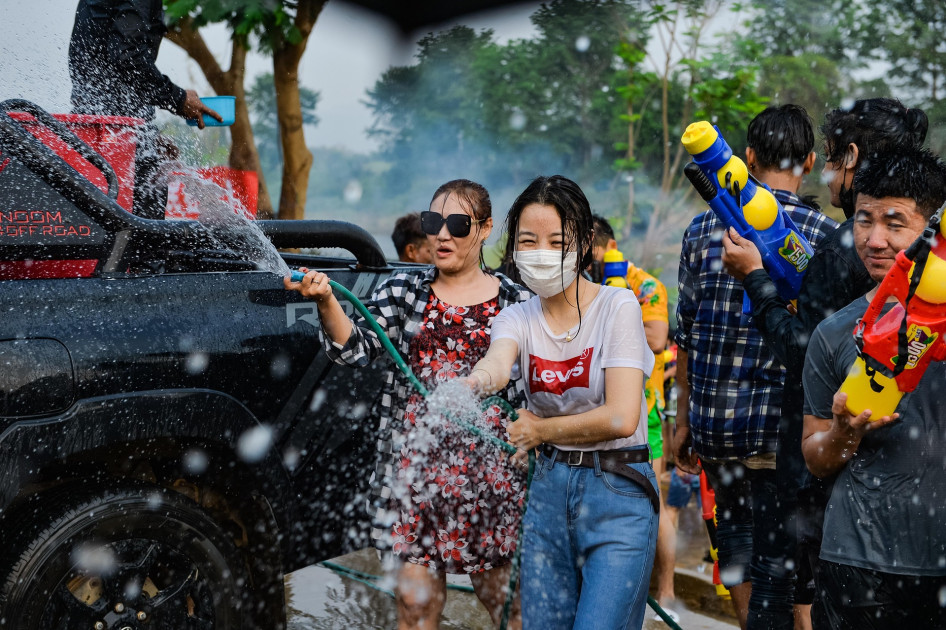 Songkran, Thaiföld