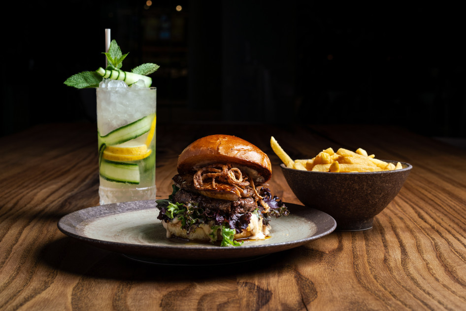  Kacsamájas Rossini burger