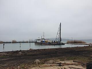 Épül a balatonfüredi vitorláskikötő