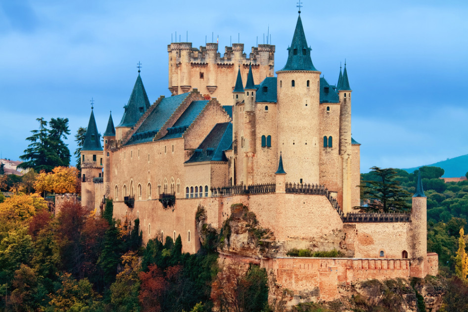 Alcazar kastély, Segovia 