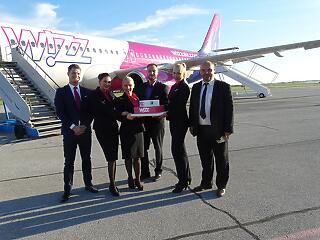 Eszékről indított új járatot a Wizz Air