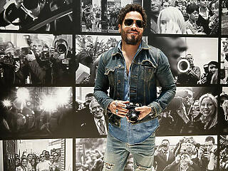Nem csak rocksztár, fotós is: Lenny Kravitz kiállítása Bécsben