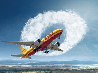 Klímabarát repülőgép-üzemanyag a DHL Express-nél