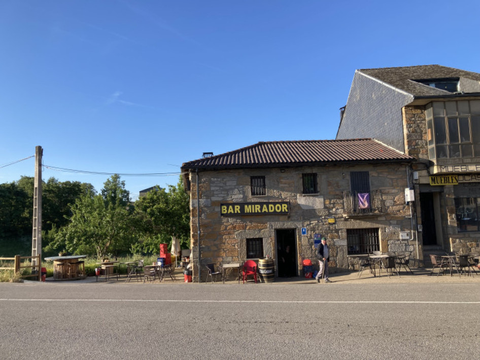 A Bar Mirador, azaz „kocsma a kilátóhoz 