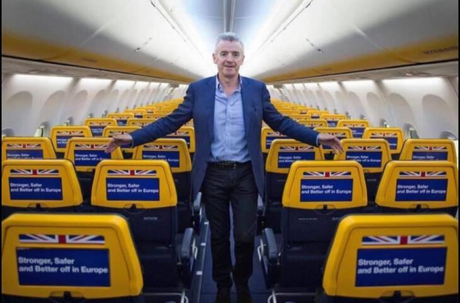 Michael O&rsquo;Leary vezérigazgató