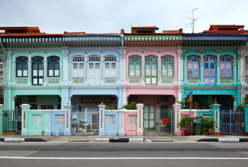 A Katong-negyed üzletei