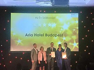 Az Aria Hotel Budapest lett kategóriájában 2018 legjobb magyar szállodája