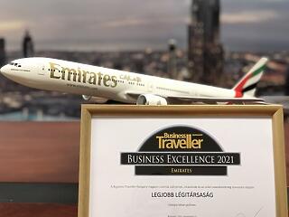 Elismerés az Emirates-nek
