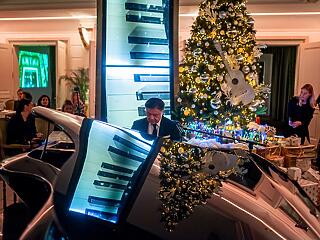 Karácsonyi fény és zene az Aria Hotel Budapestben