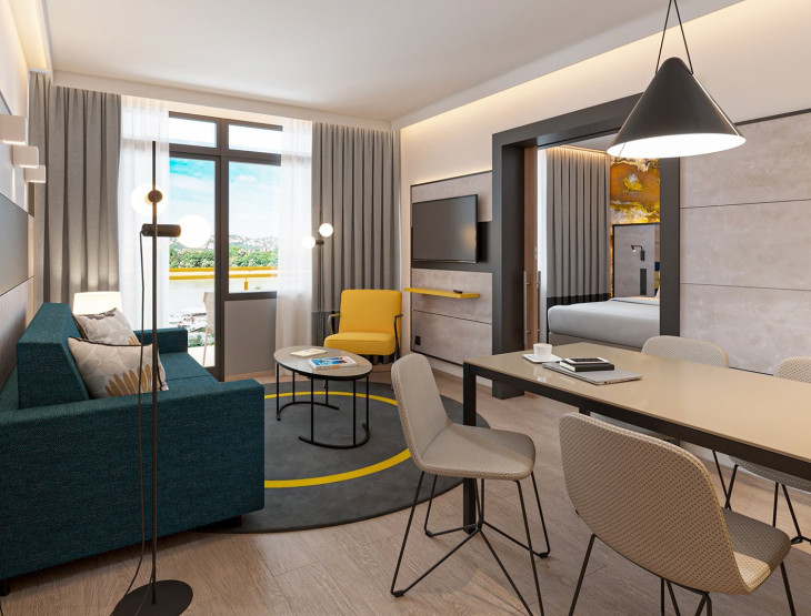 A Duna-parti szálloda Longstay apartmanjának egy részlete / Forrás: Danubius Hotels