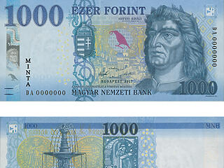 Megújulnak az 1000 forintos bankjegyek is