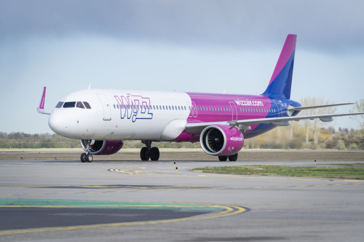 Wizz Air Airbus A321neo / Forrás: Redlemon