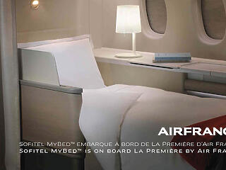 Sofitel MyBed: luxuspihenés az Air France fedélzetén