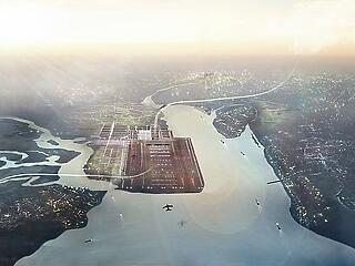 Új londoni reptér épül a Temzén?