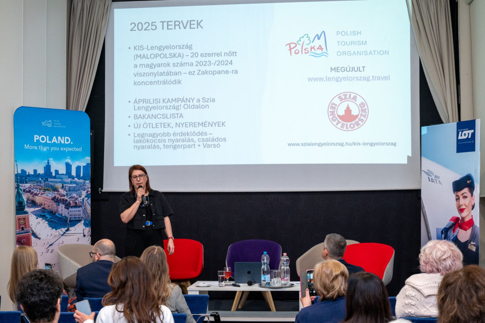 Farkas Melinda, a Lengyel Idegenforgalmi Szervezet vezetője