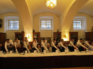 Tréningeztek a Bocuse d’Or verseny pincérei