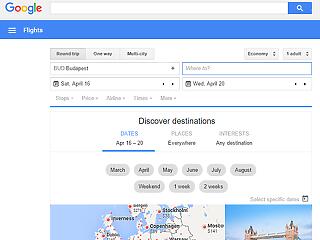 Már a Google-on is foglalhatunk jegyet a Lufthansa járataira