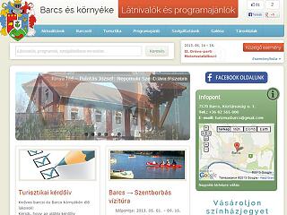 Turisztikai weboldalt kapott Barcs
