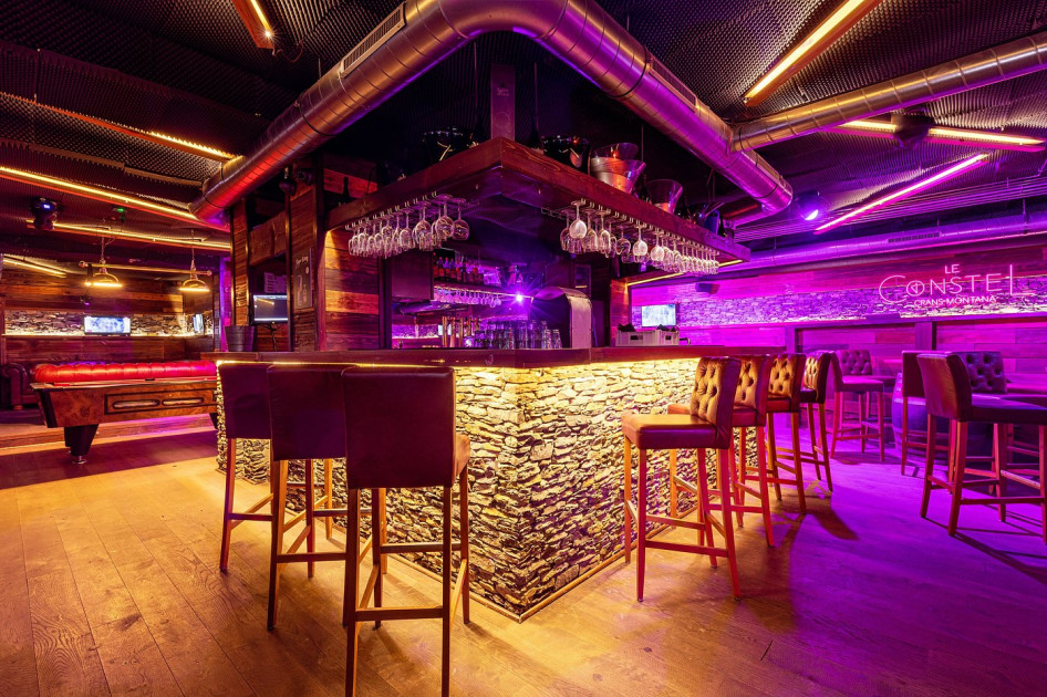 Le Constellation lounge bar, Crans-Montana