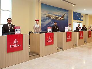 A dubaji kikötőben nyitott utasfelvételi pultokat az Emirates