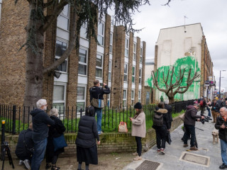 Újabb Banksy-műalkotás bukkant fel Londonban