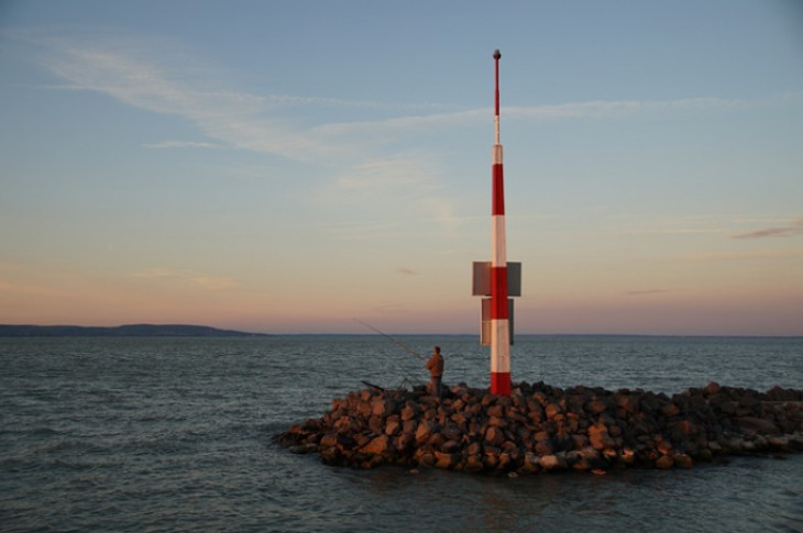 Balatoni viharjelzés / Forrás: Balaton Híradó
