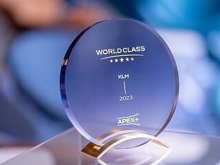 Rangos díj a KLM-nek az utasélményért