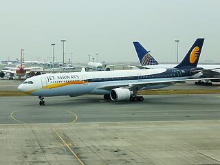 Felfüggesztették az indiai Jet Airways működését