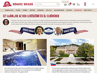 Obamának egri fürdőt, Trumpnak szlovéniai utazást ajánl a kuponos oldal
