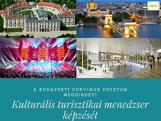 Menedzser szemléletű kulturális turizmus továbbképzést indít a Budapesti Corvinus Egyetem
