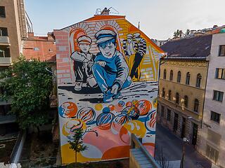 Urban art Budapesten