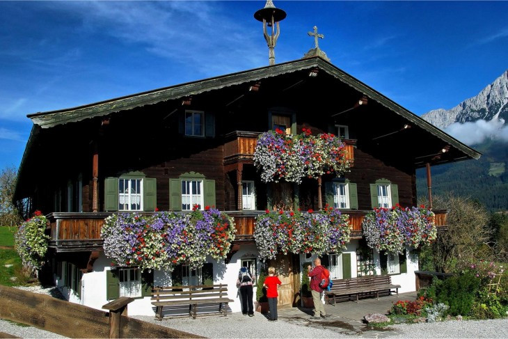 A hegyi doktor háza, amely igazi turistalátványosság / Forrás: Facebook /Karl von Hilber