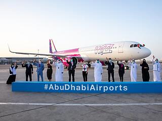 Rendben megérkezett az első Wizz Air Abu Dhabi