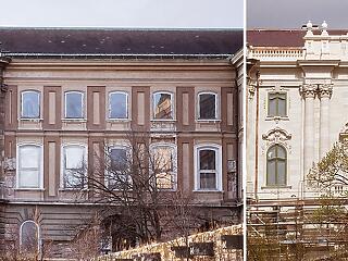 Ismét századfordulós állapotban a Budavári Palota épületrésze